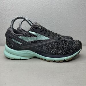 Brooks Launch 4 Grey Mint Running Shoes